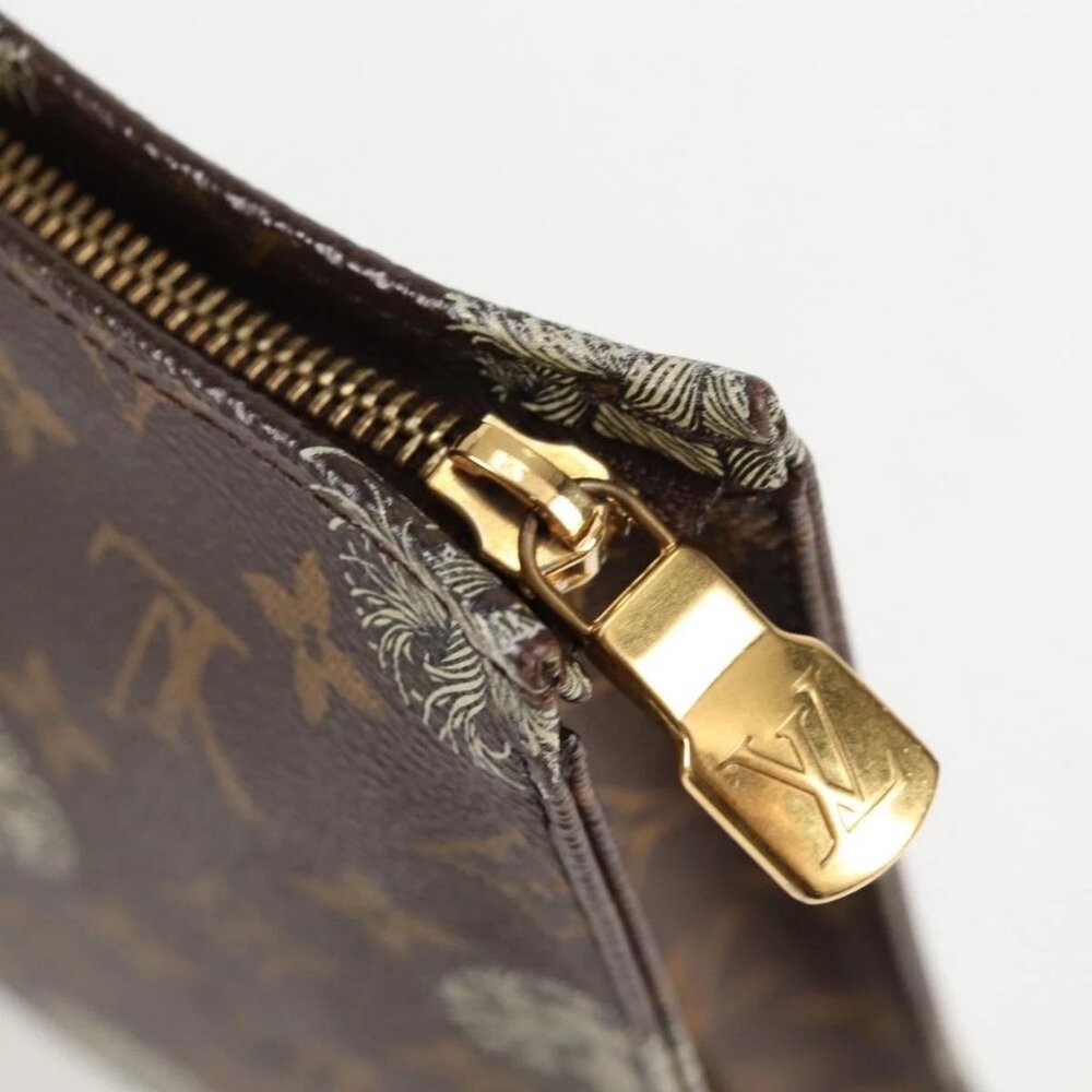 LOUIS VUITTON Monogram Pochette Voyage Clutch Bag M41513 LV Auth 131809V - Picture 10 of 16